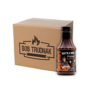 BBQ Bob's Original Hav'N a BBQ Sauce 19oz - Case(12) image 0