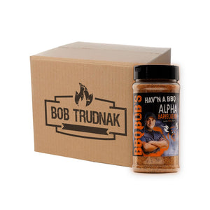 BBQ Bob's Hav'N a BBQ: Alpha Barbecue Rub 11.9oz - Case(12) image 0