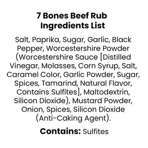 Bobby T's "Hav’N a BBQ: 7 Bones Beef Rub"