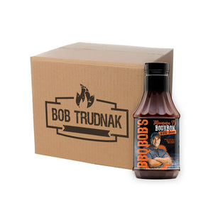 BBQ Bob's Momma T's Bourbon BBQ Sauce 20oz - Case(12) image 0