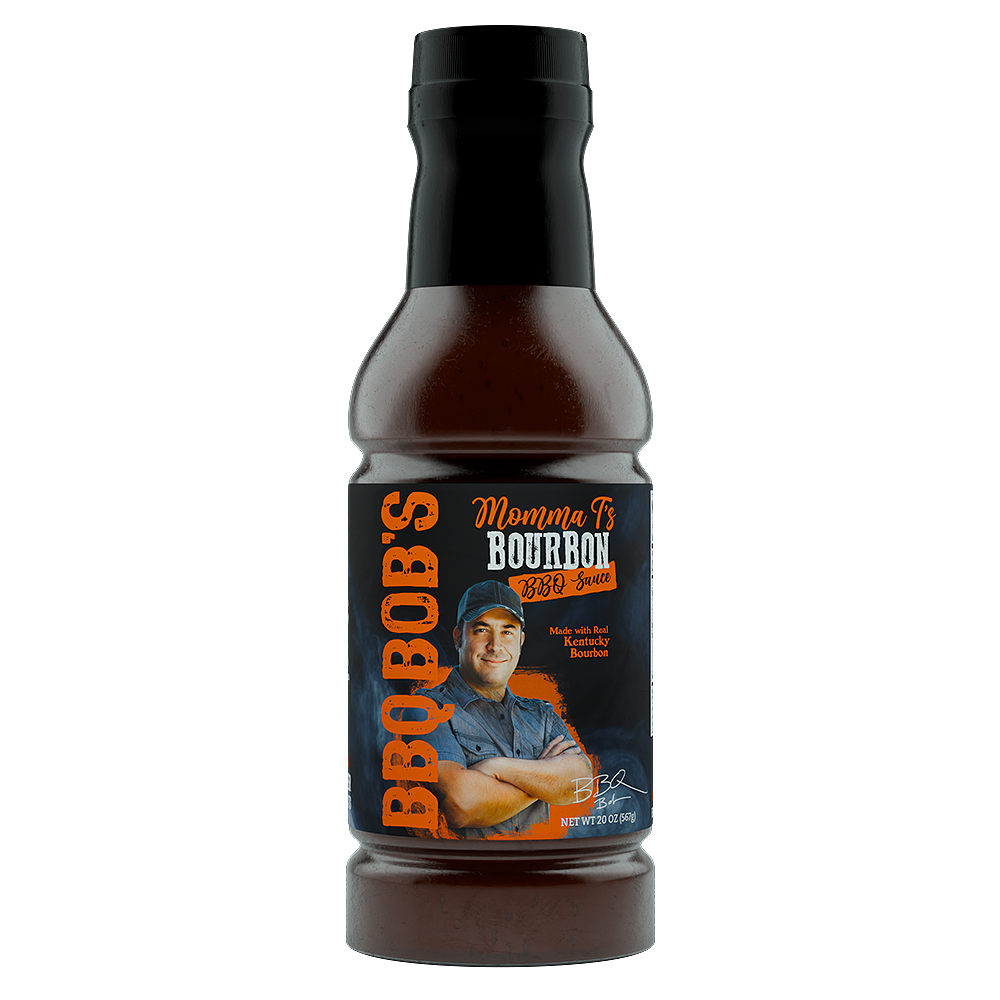 Momma T's Bourbon BBQ Sauce 20oz image 0