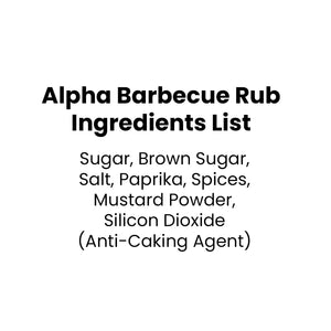 Bobby T's Hav’N a BBQ: Alpha Barbecue Rub
