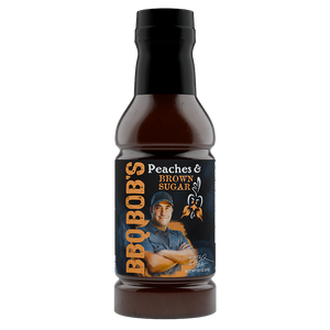 BBQ Bob's Peaches & Brown Sugar Sauce 19oz image 0