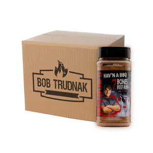 BBQ Bob's Hav'N a BBQ: 7 Bones Beef Rub 11.5oz - Case(12) image 0
