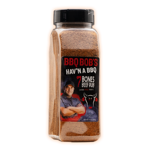 BBQ Bob’s Hav’N a BBQ: 7 Bones Beef Rub 27 oz image 0